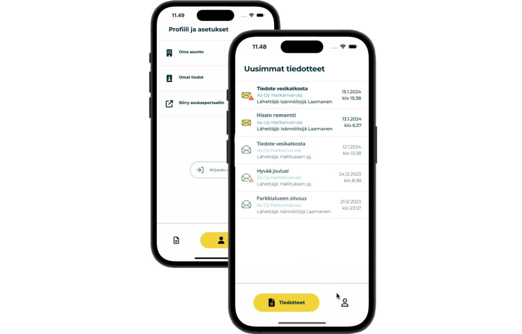 Hausvise Mobiili – Pysy ajan tasalla taloyhtiösi asioista missä ja milloin vain